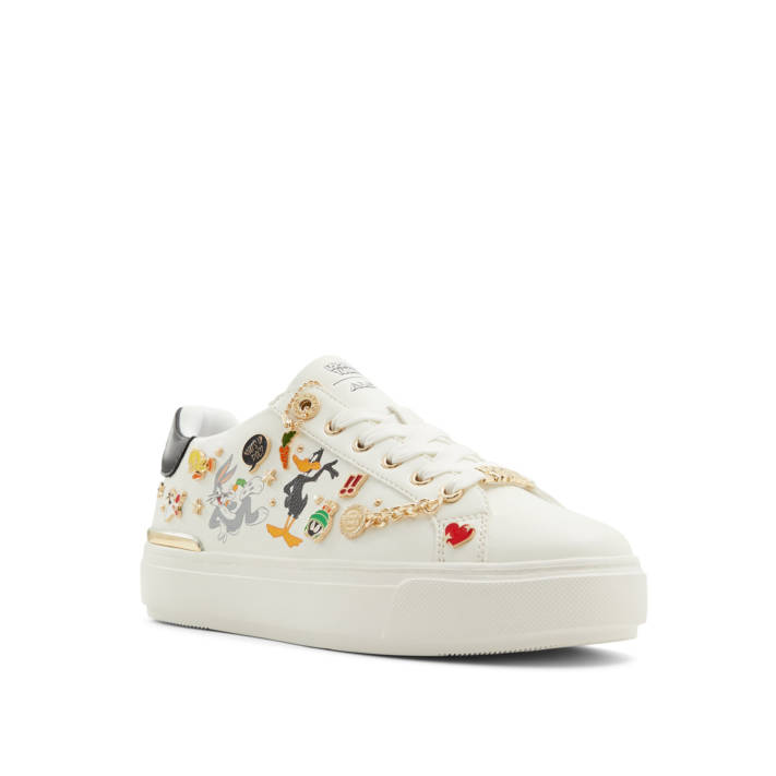 Λευκό sneaker LTLOWTOPPINS