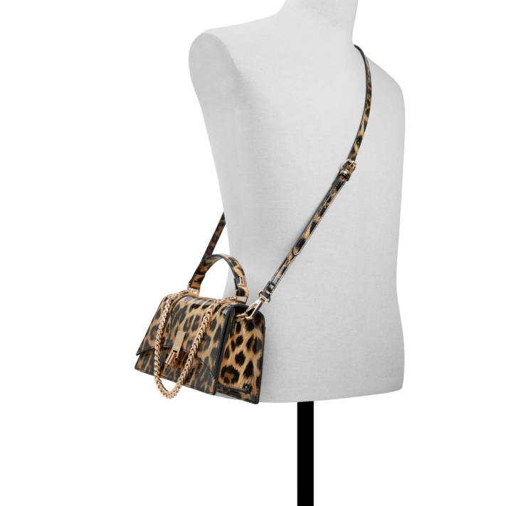 Animal print handbag LATORUA