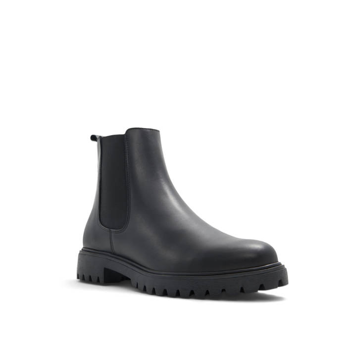 Black leather boot ADALITLAN