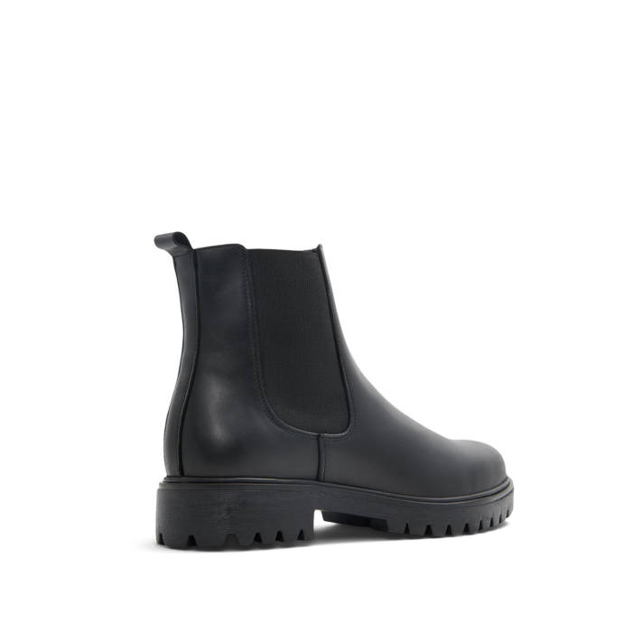 Black leather boot ADALITLAN