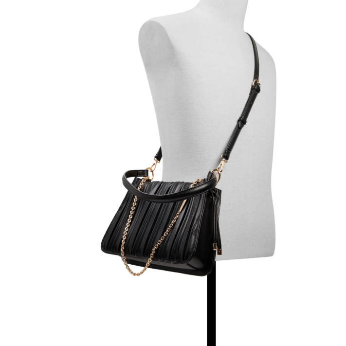 Black shoulder bag ELARAE