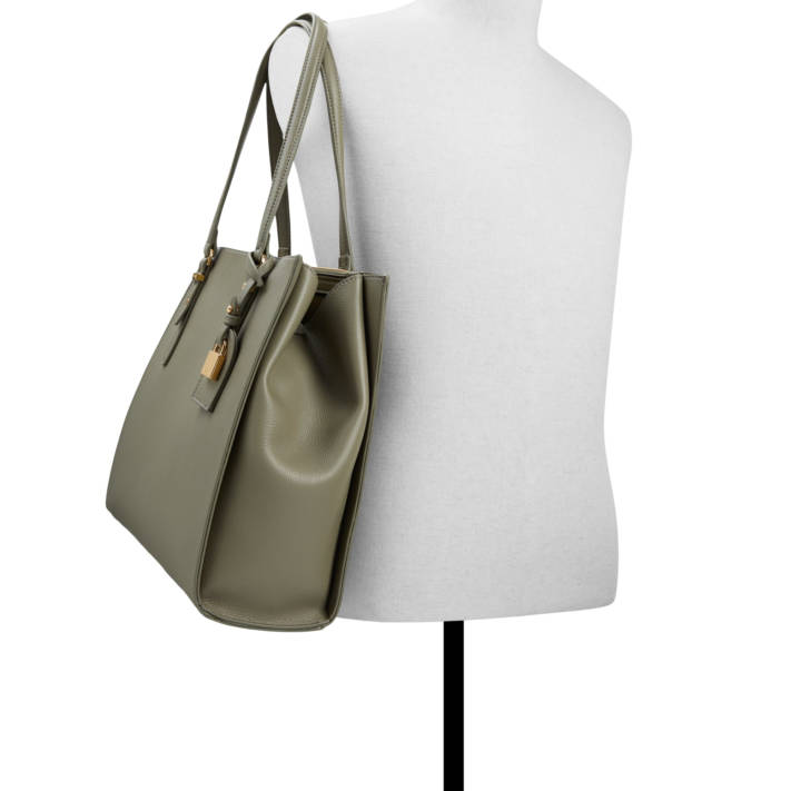 Khaki shoulder bag FEACAN