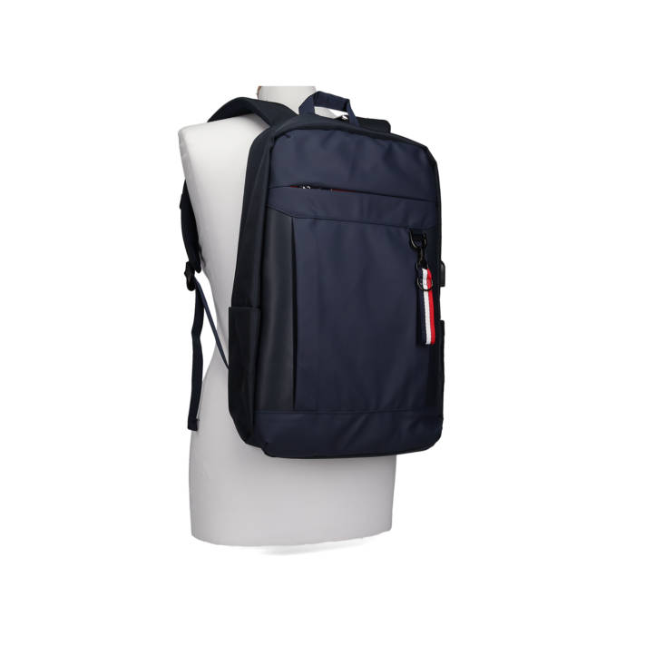 Μπλε ανδρικό backpack