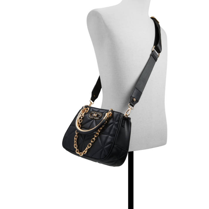 Black handbag NANACELIA