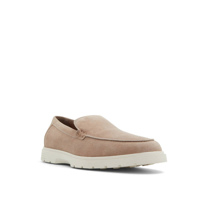 Taupe ανδρικό δερμάτινο loafer SEATIDE