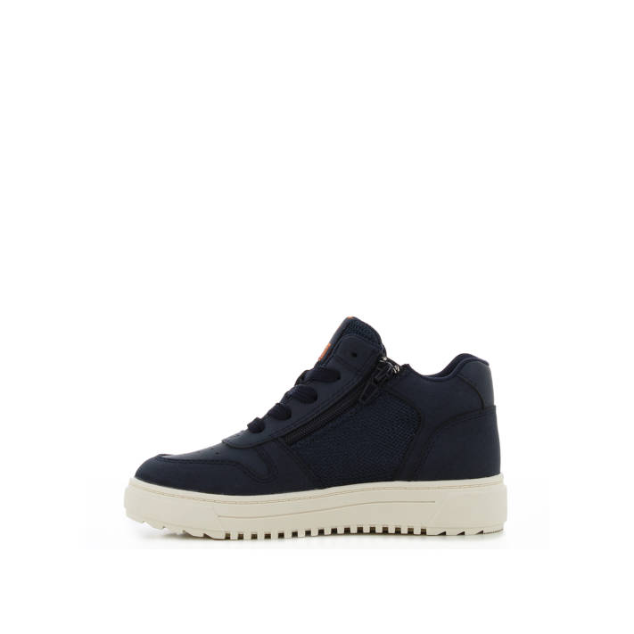 Kids blue sneaker boot