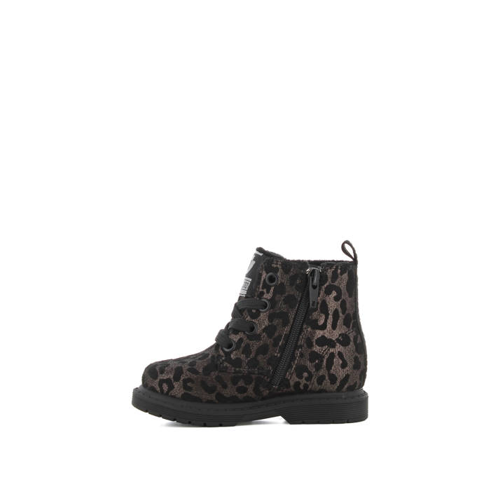 Kids animal print bootie