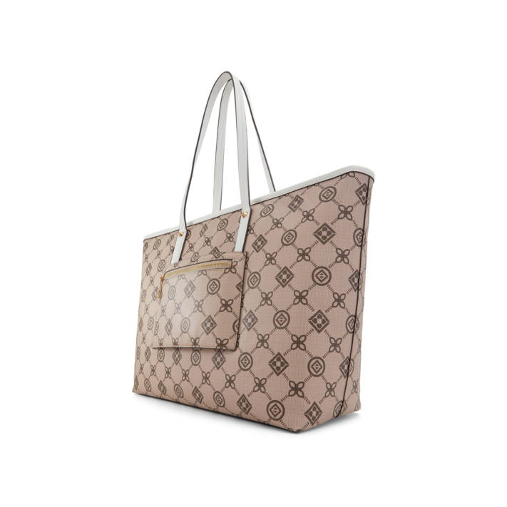 Μπεζ εμπριμέ τσάντα ώμου CHARRINGTON