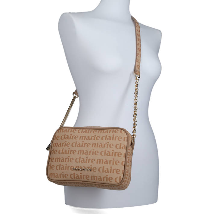 Tan shoulder bag