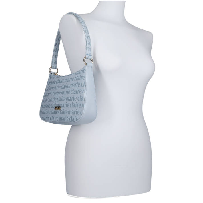 Blue shoulder bag