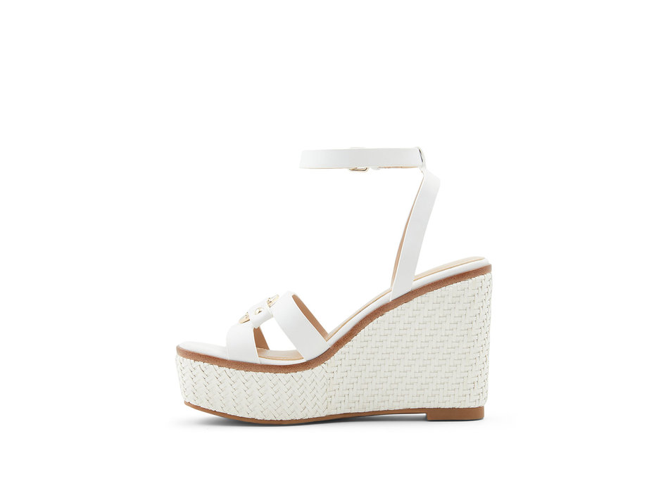 White wedge sandal ONAN