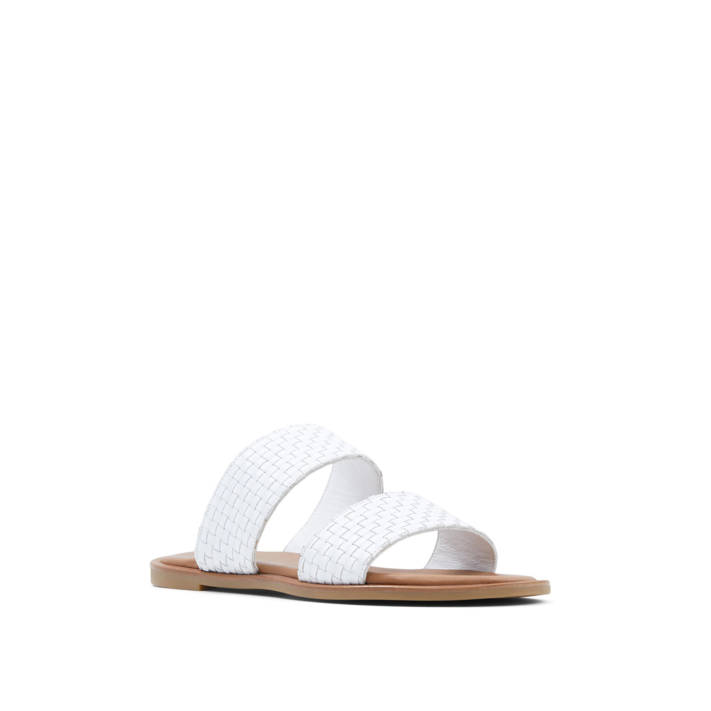 White leather sandal JERECIAA
