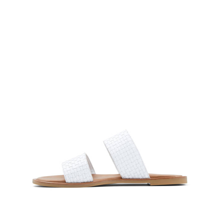White leather sandal JERECIAA