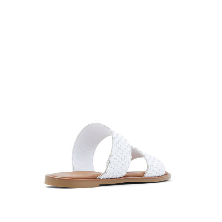 White leather sandal JERECIAA