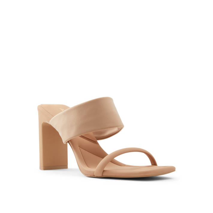Μπεζ mule πέδιλο MEATHA