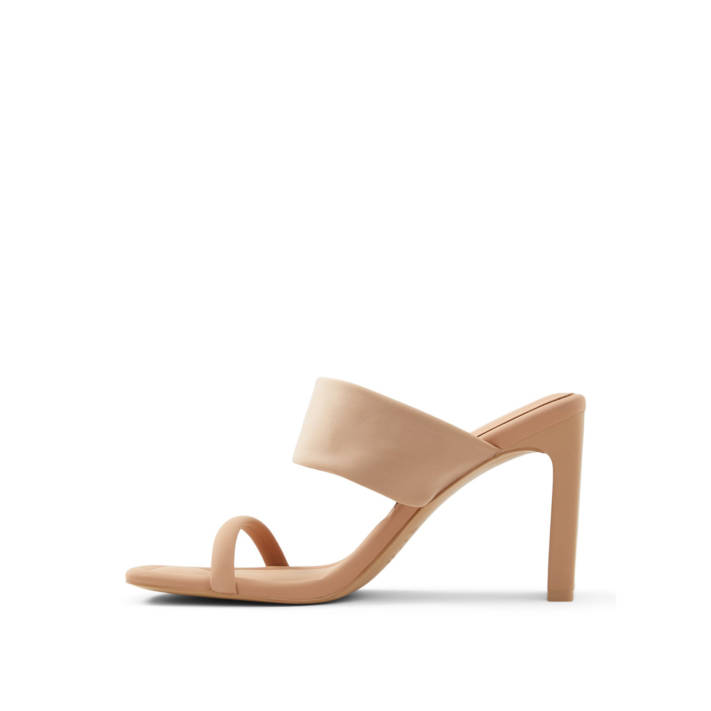 Μπεζ mule πέδιλο MEATHA