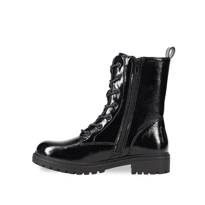 Μαύρο λουστρινένιο αρβυλάκι