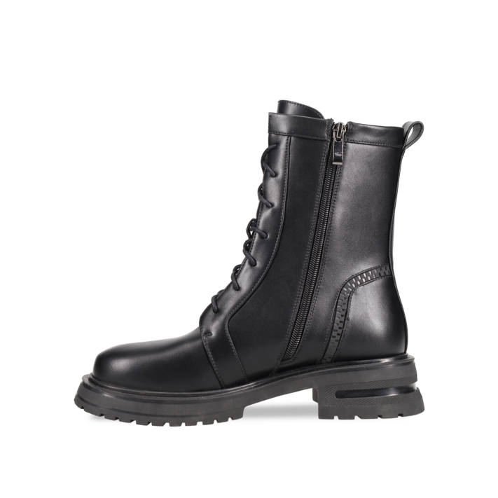 Black army boot