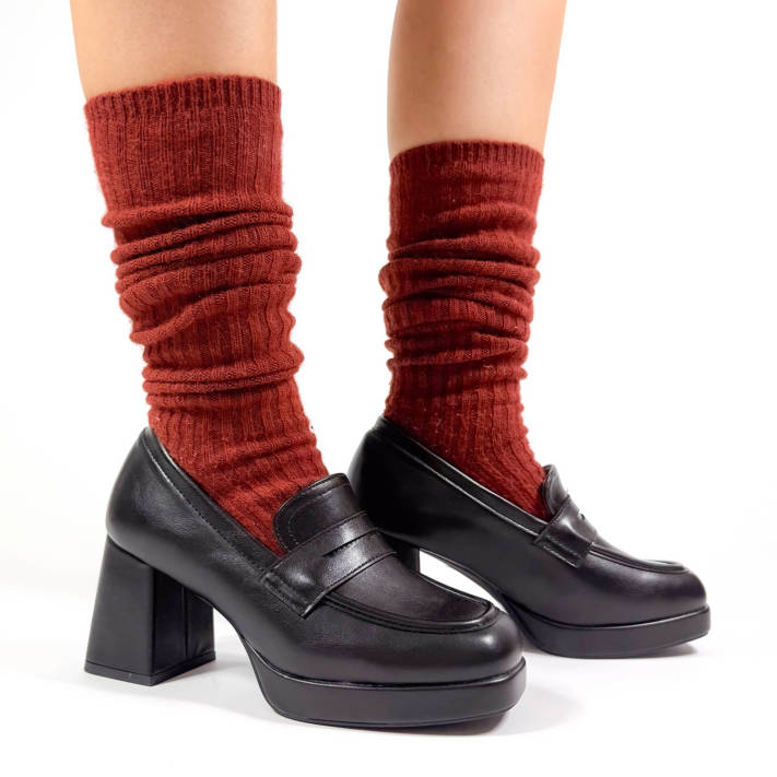 Μαύρο loafer