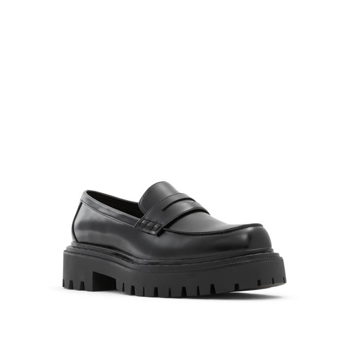 Μαύρο chunky loafer BIGSTRUT