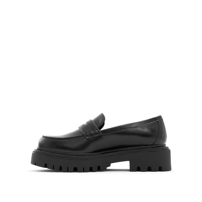 Μαύρο chunky loafer BIGSTRUT
