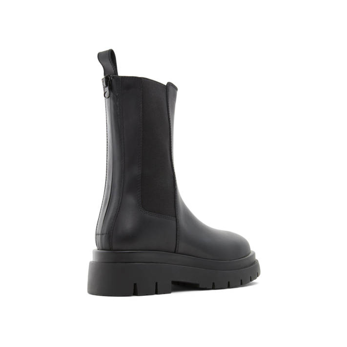 Black Chelsea boot with cleated sole MAPLE