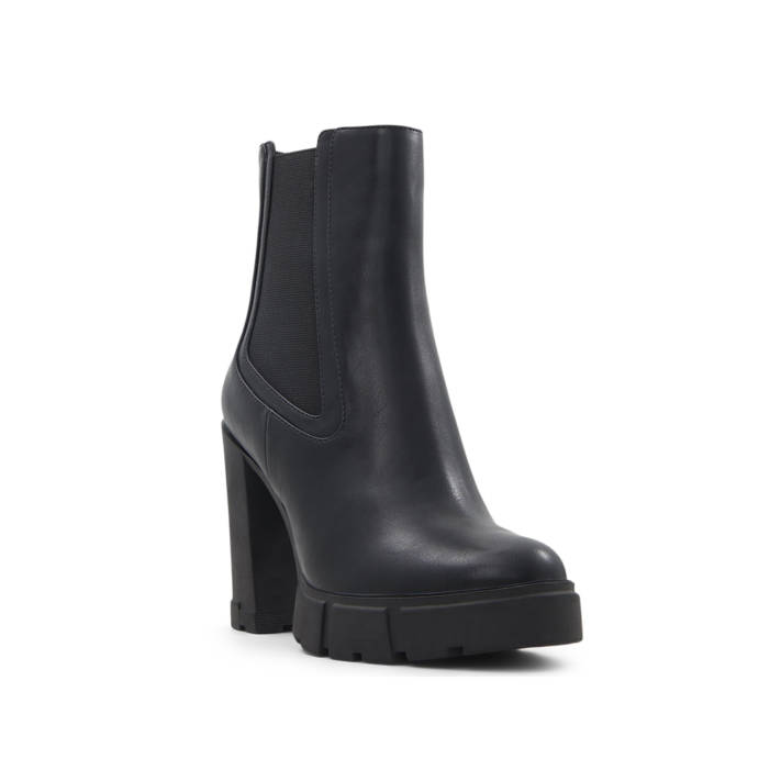 Black matte bootie GRIARI