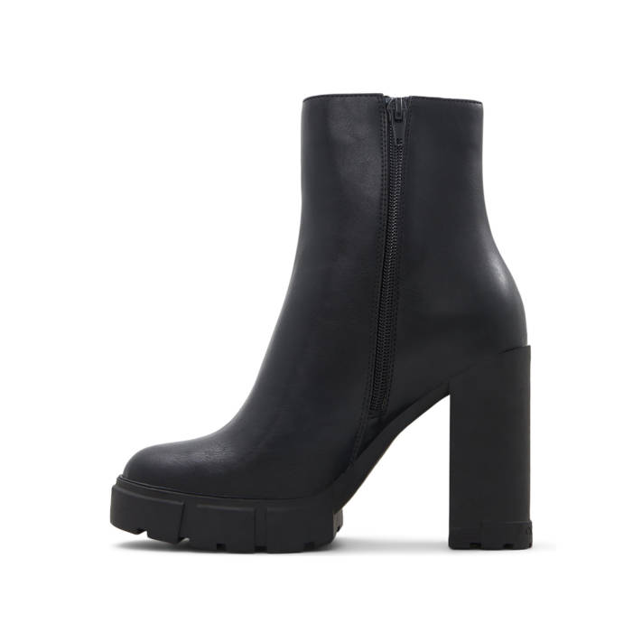 Black matte bootie GRIARI