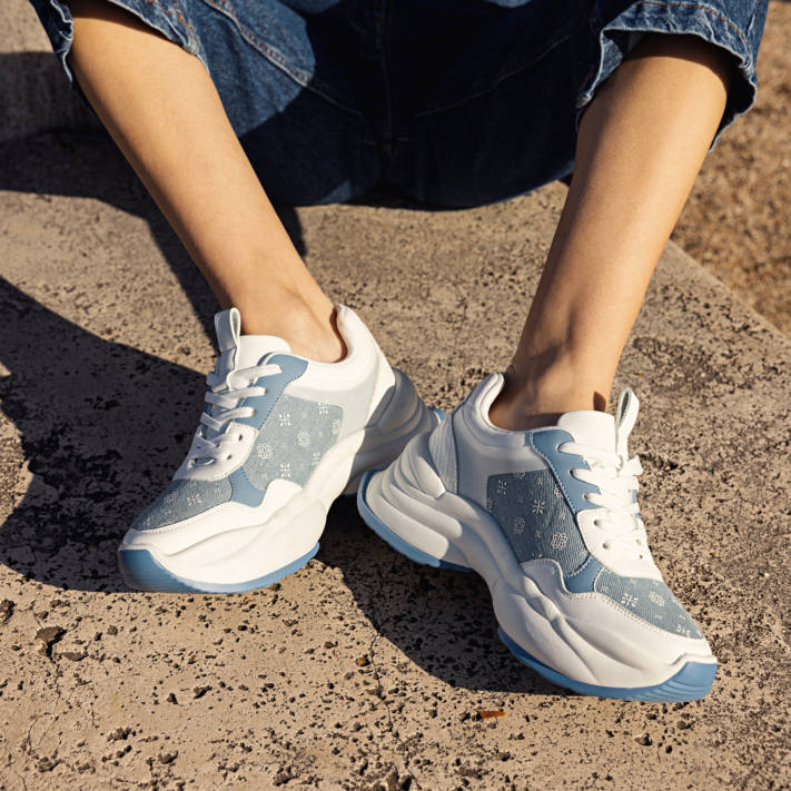 White sneaker