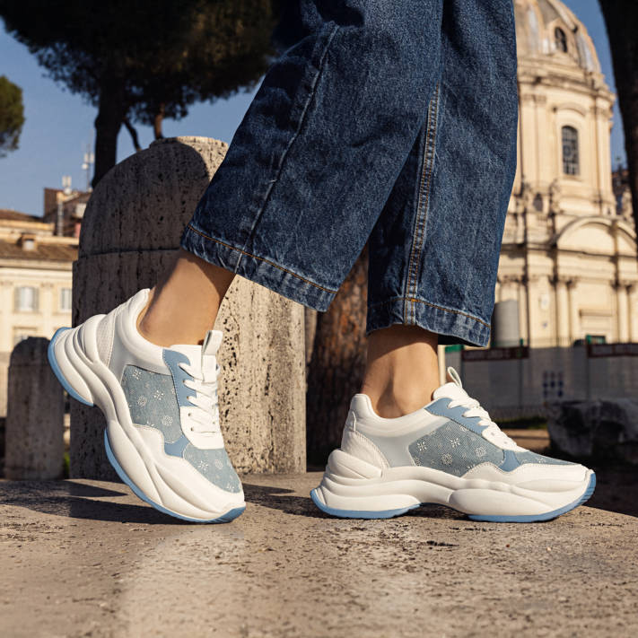 White sneaker