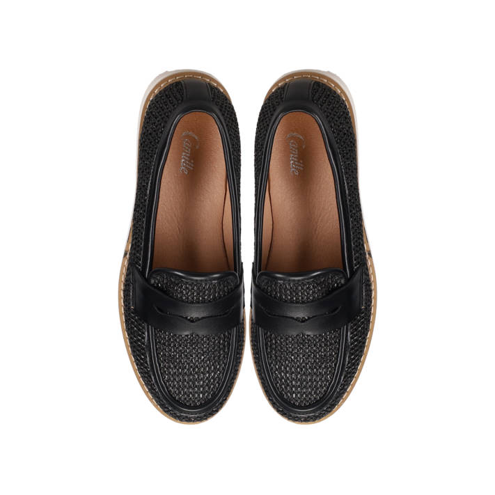 Black loafer