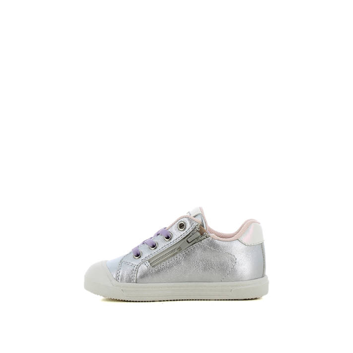 Kids silver sneaker