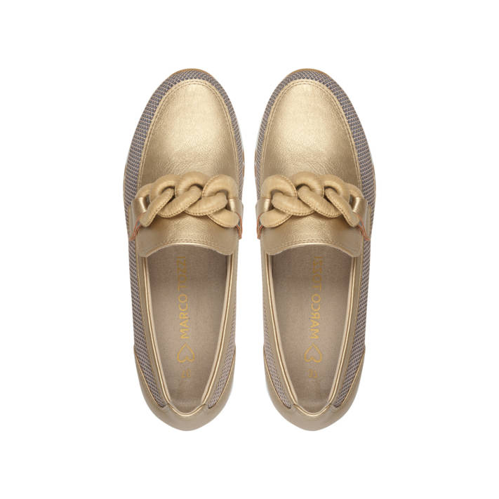 Χρυσό loafer