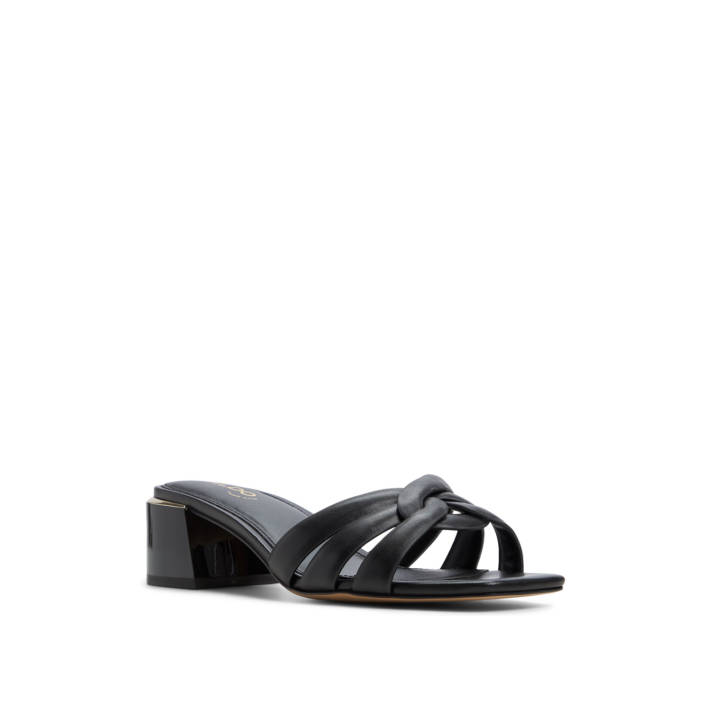 Black mule sandal HANNE