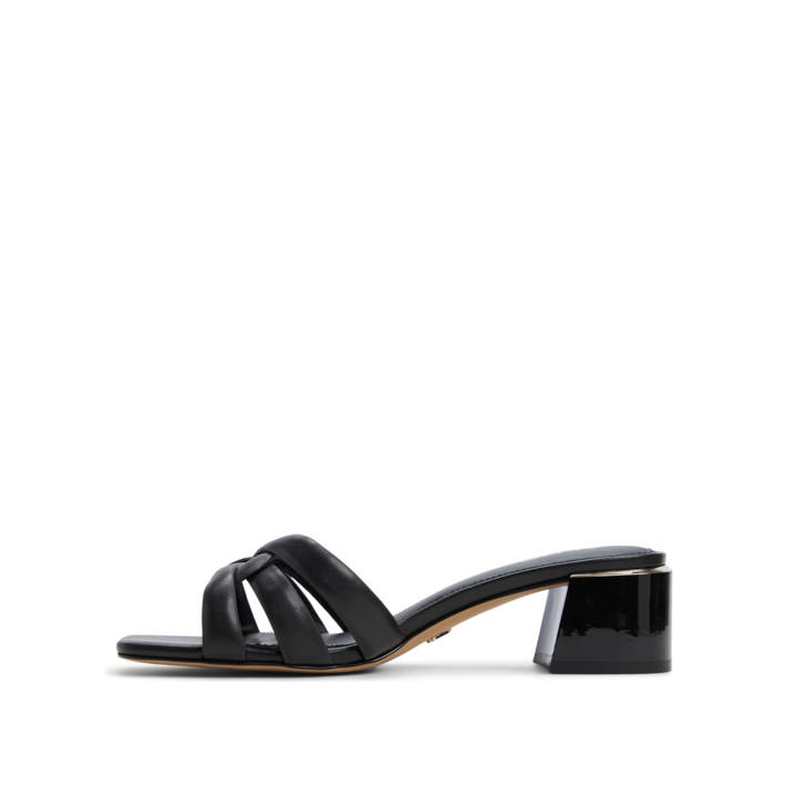 Black mule sandal HANNE