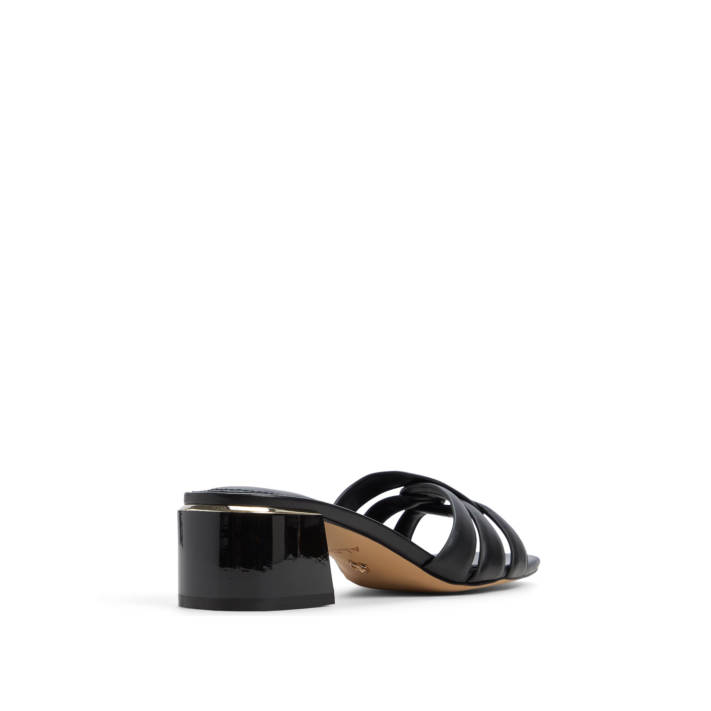 Black mule sandal HANNE