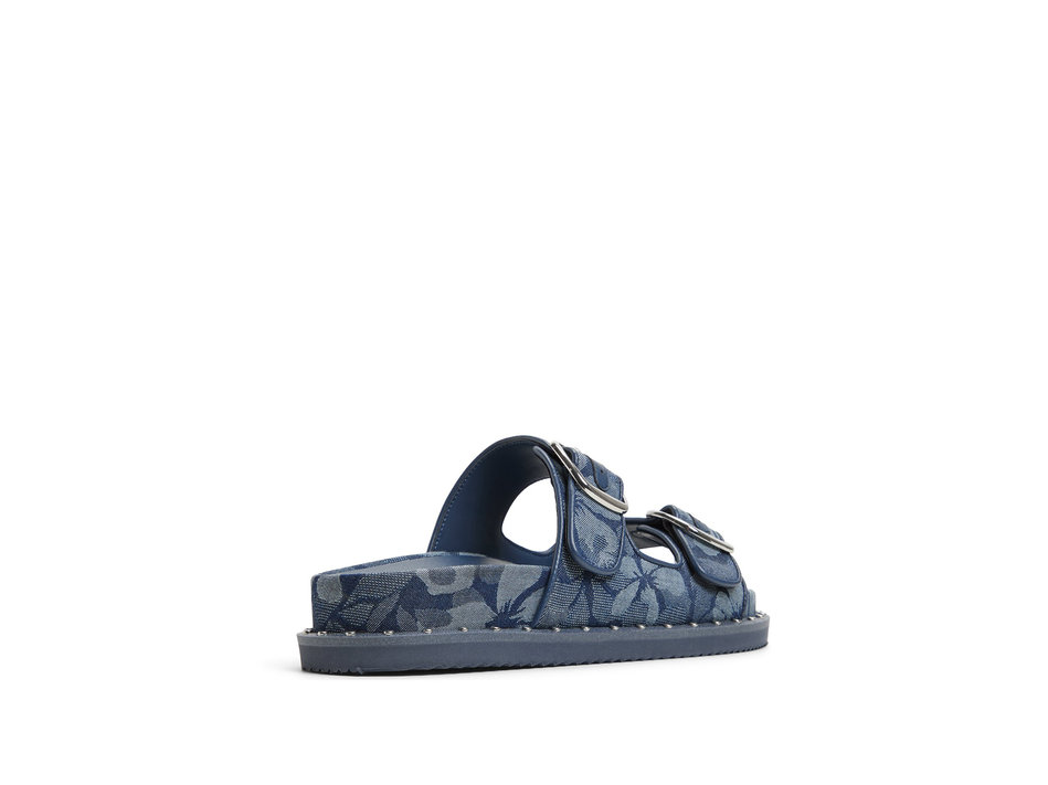 Μπλε denim footbed σανδάλι KRAVIS
