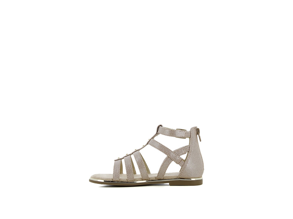 Kids rose gold sandal