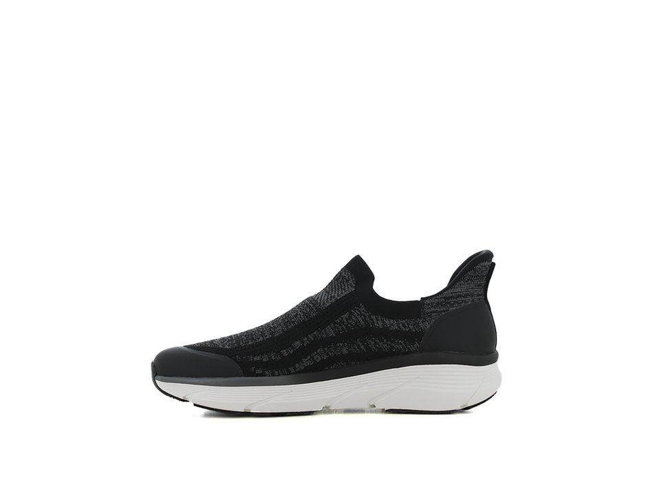 Mens black slip-on sneaker