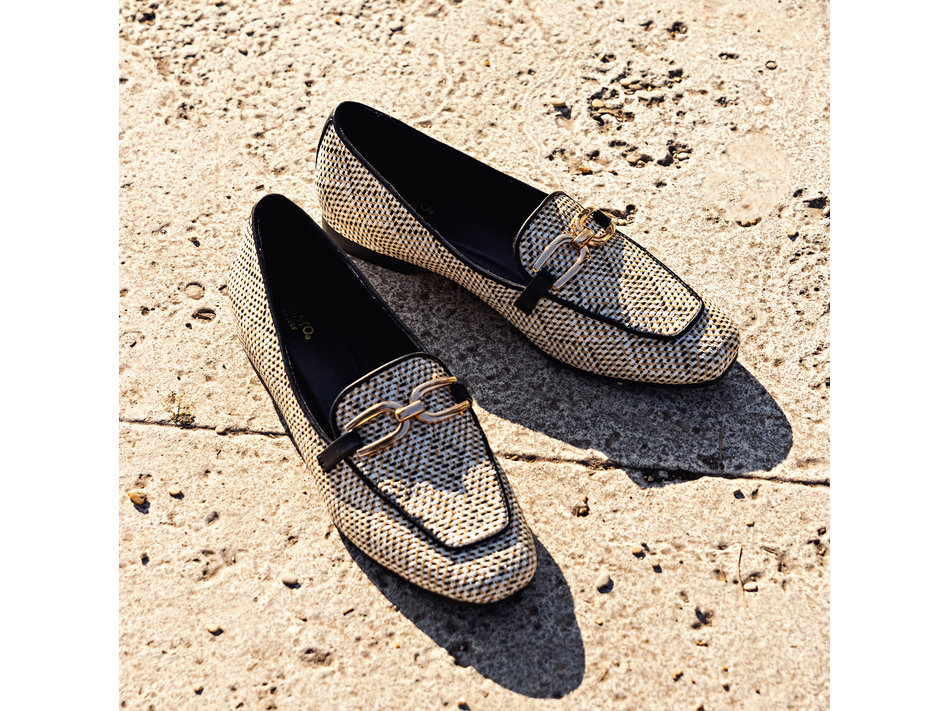 White loafer