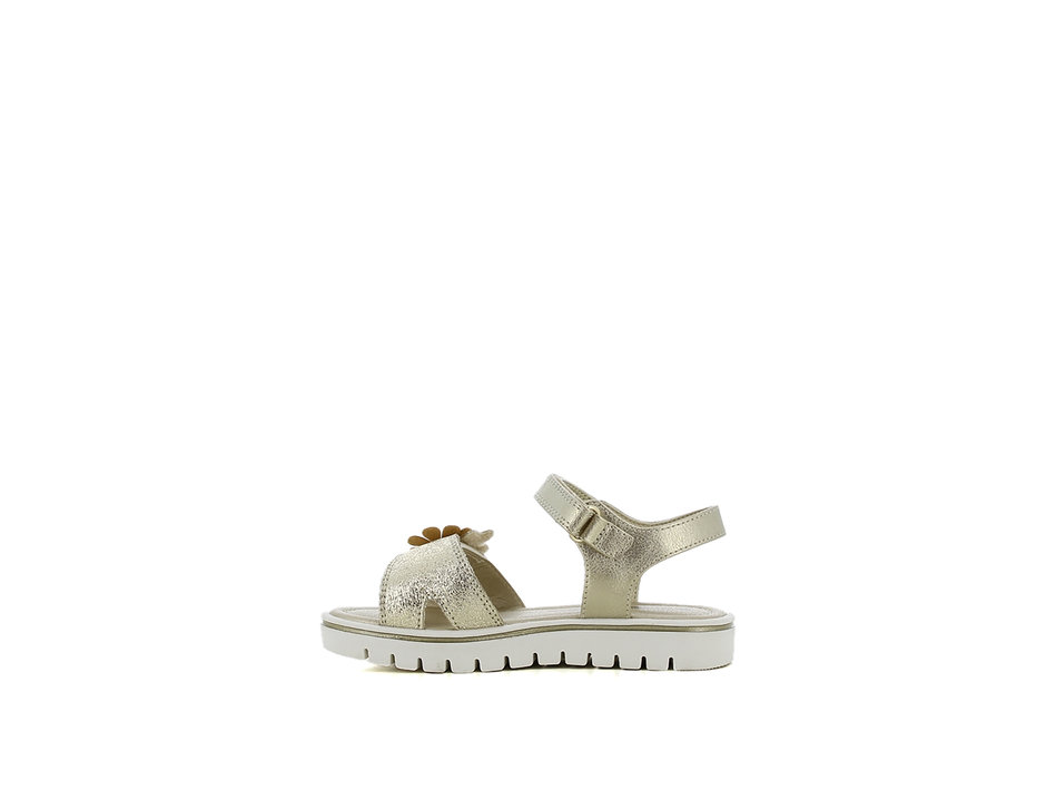 Kids gold sandal