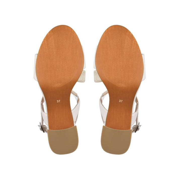 White sandal