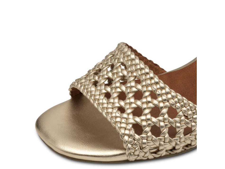 Gold sandal