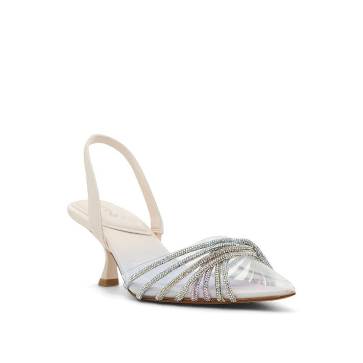 Beige pump ELEGA