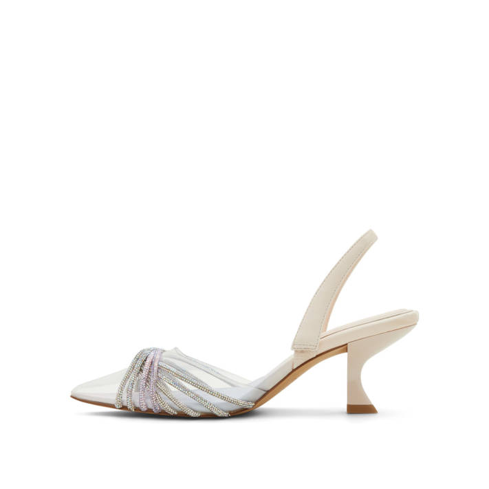Beige pump ELEGA