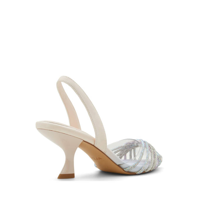Beige pump ELEGA