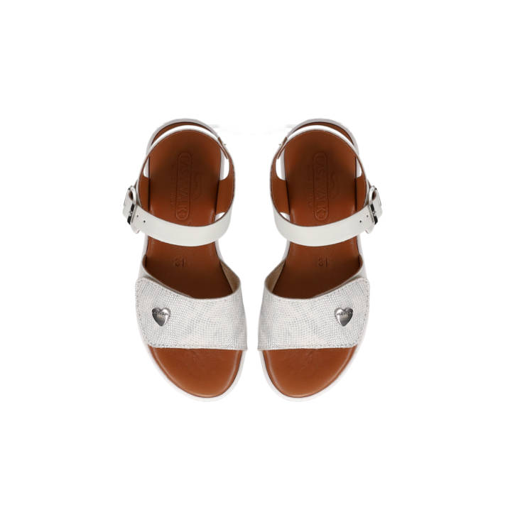 Kids white sandal
