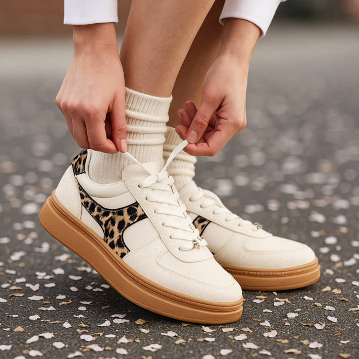 Beige sneaker