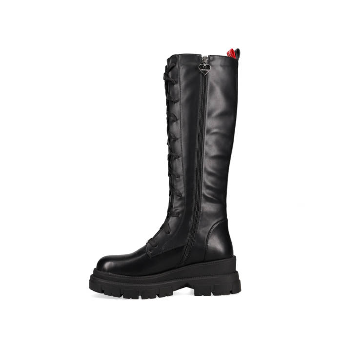 Black army boot
