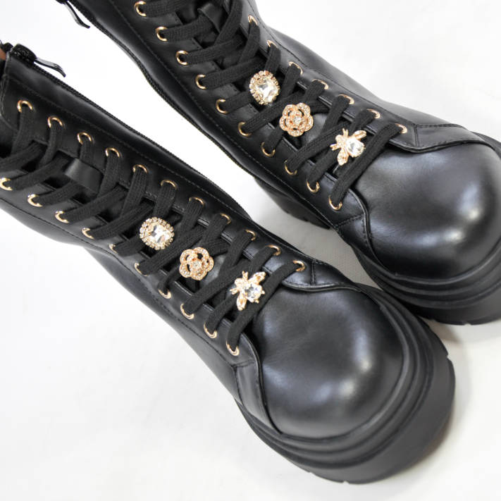 Black army bootie